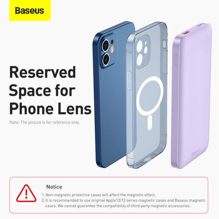 BASEUS Magnetic Wireless Fast charging PB 10k mAh 20W NEW PPQD