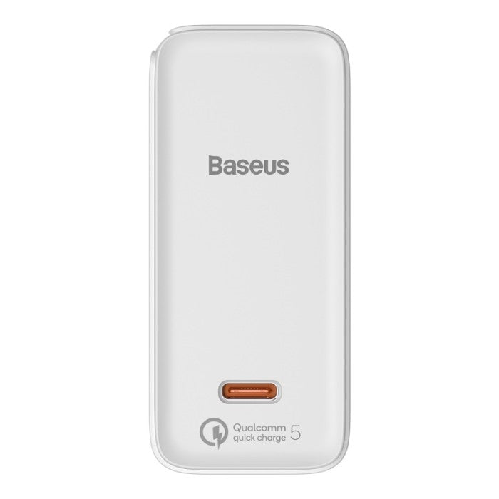 BASEUS GaN2 Charger 1C 100W + Mini White Cable C to C 1.5m - TZCCGAN-L