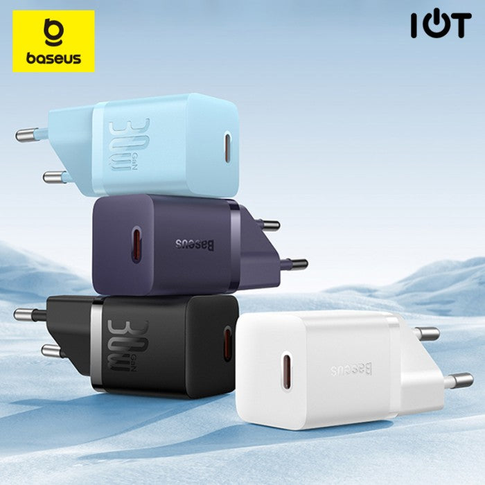Baseus GaN5 Fast Charger Adaptor (mini) 1C 30W EU