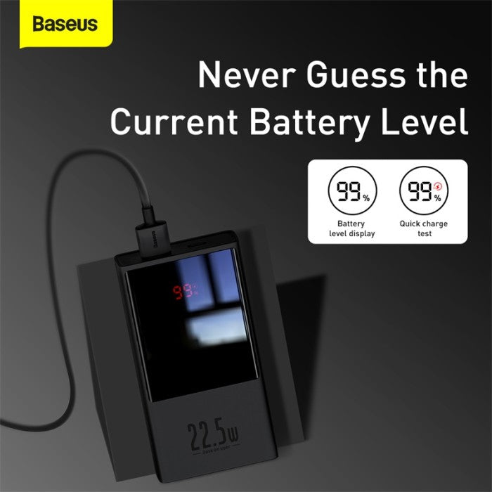 BASEUS Super Mini Digital Display Powerbank 10000mAh 22.5W - PPMN-A