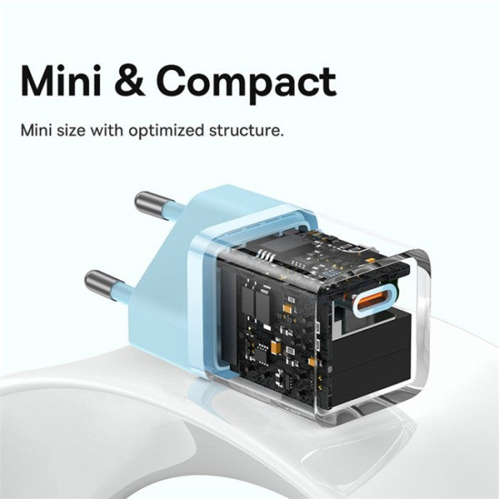 Baseus GaN5 Fast Charger Adaptor (mini) 1C 30W EU