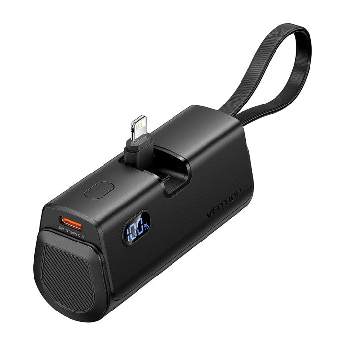 Vention Mini Powerbank 4800mAh USB Type C Lightning 22.5W Fast Charging - FHR