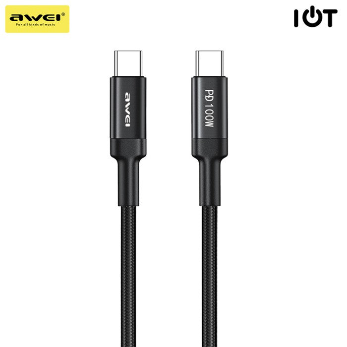 AWEI PD 100W Fast Charging Cable CL-117T