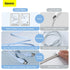 BASEUS Kabel Type-c to Type-c 100w Fast Charging Jelly Silica CAGD