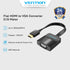 Vention Flat HDMI To VGA HD Video Converter 0.15M - 74345