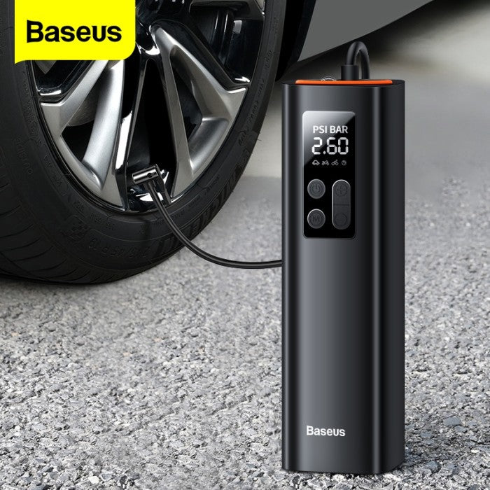 BASEUS Super Mini Inflator Pump Black CRCQ