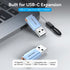 Vention Female Adapter USB A 3.0 to USB Type C With Lanyard - CUA