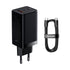 BASEUS Charger GaN3 Pro Fast 2C+U 65W EU with Cable Type-C CCGP