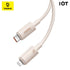 Baseus Kabel Charger Habitat Series Type-C to iP Fast Charger 20W 2m
