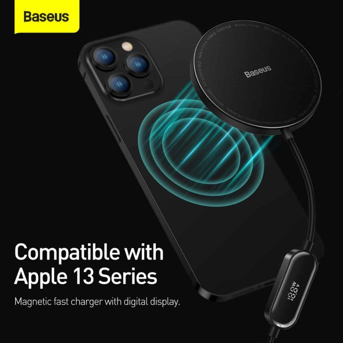 Baseus Simple Mini2 Magnetic Wireless Charger 15W (CCJJ010001)