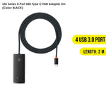 Baseus Lite Series 4-Port USB Type C HUB Adapter 2M