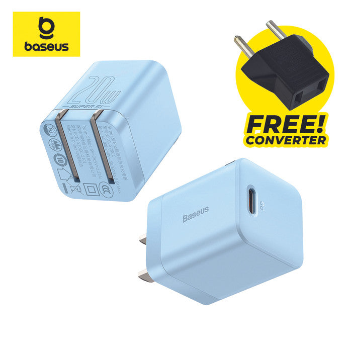 BUNDLING - Baseus (charger only) Super Si Pro Quick Charger 1C 20W CN