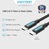 Vention Kabel Charger USB C to C Male to Male 3A 60W PD Fast Charging - COS