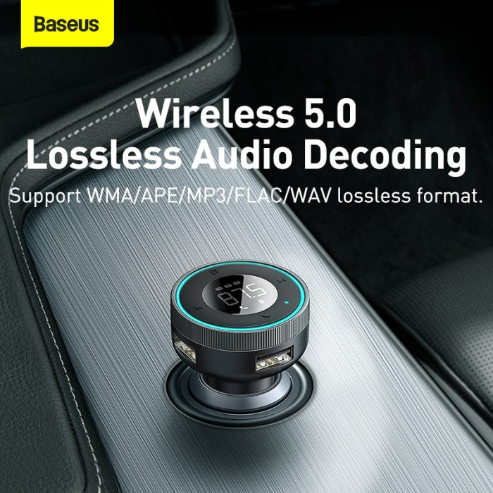 Baseus Enjoy Car Wireless MP3 Charger Transmitter Black - CCLH-01