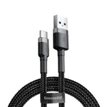 BASEUS cafule Cable USB For Type-C 3A 1M CATKLF-B