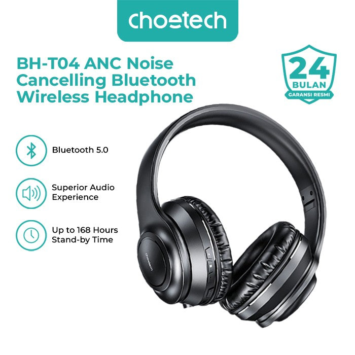 Choetech BH-T04 Headphone ANC Bluetooth Wireless