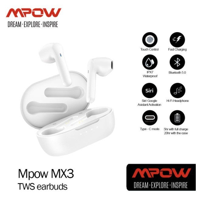 Mpow MX3 TWS earbuds