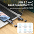 Vention Card Reader 2in1 USB 3.0 A+C SD TF Dual Drive Letter - CLL