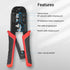 Vention Multi Function Tang Crimping Tool Ratchet Type 8P/6P/4P RJ45 - KEA