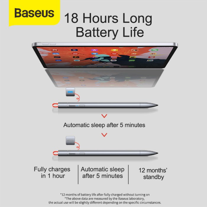 BASEUS Square Line Capacitive Stylus pen Anti Misoperation - ACSXB-A