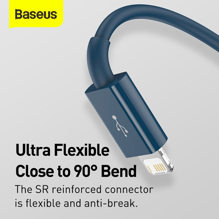 BASEUS Superior Series Fast Charging USB to M L C 3.5A 1.5m CAMLTYS