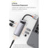 BASEUS Metal Gleam Series 6-in-1 Multifunctional Type-C HUB Docking