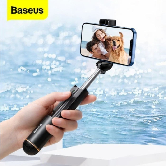 Baseus Tongsis Ultra Mini Bluetooth Folding Selfie Stick HP Smartphone