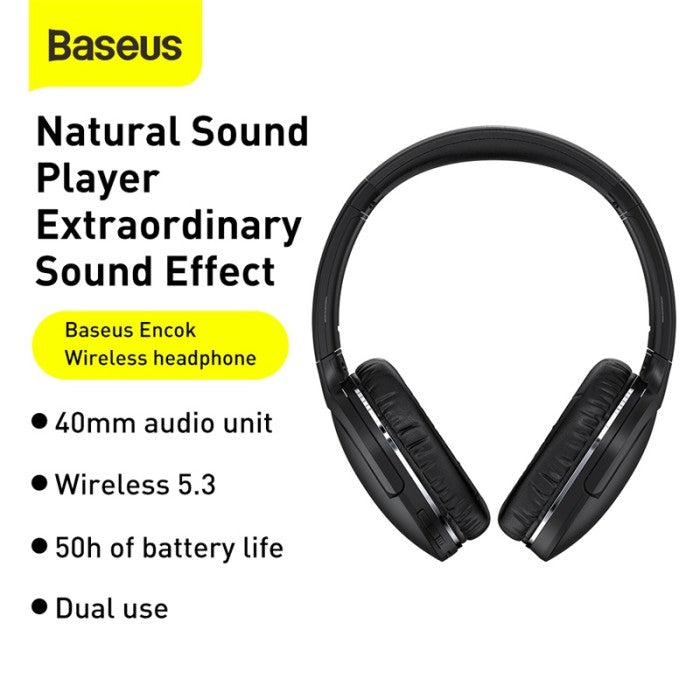 Baseus Encok Wireless headphone D02 Pro - NGD02-C