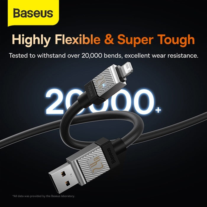 Baseus CoolPlay Series Fast Charging Cable USB to iP 2.4A 1m