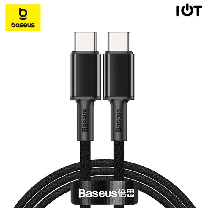 BASEUS High Density Braided Fast Charging Data Cable Type-C 1M CATGD