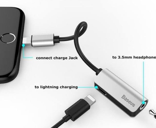 BASEUS L32 IP Male to 3.5mm IP Female Adapter CALL32