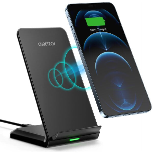 Choetech T524-F Stand Wireless Fast Charging 15W with Cable USB to Type C 1.2M