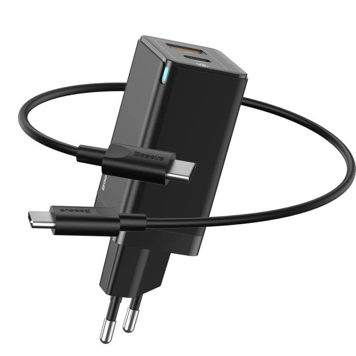 Baseus GaN2 Adaptor Quick Charger C+U 45W EU