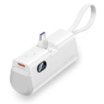 Vention Mini Powerbank 4800mAh USB Type C Lightning Cable 22.5W Fast Charging - FHQ