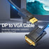 Vention Kabel Converter Display Portt DP Thunderbolt to VGA 1080P 60Hz - HBL
