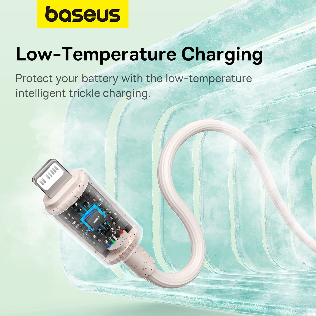 Baseus Kabel Charger Habitat Series Type C to iP Fast Charge 20W 1m