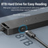 Vention HUB USB 3.0 4 Port Hub with USB Type C 2in1 Interface 0.15M ABS Power Supply - CHT