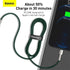 BASEUS Cafule Series Metal Data Cable Type C to iP PD 20W 1m- CATLJK-A