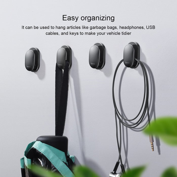 BASEUS Small Shell Vehicle Hook - ACGGBK