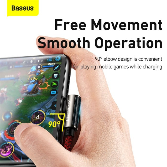 BASEUS Legend Series Elbow Fast Charging Data Cable Type-C to C 100W