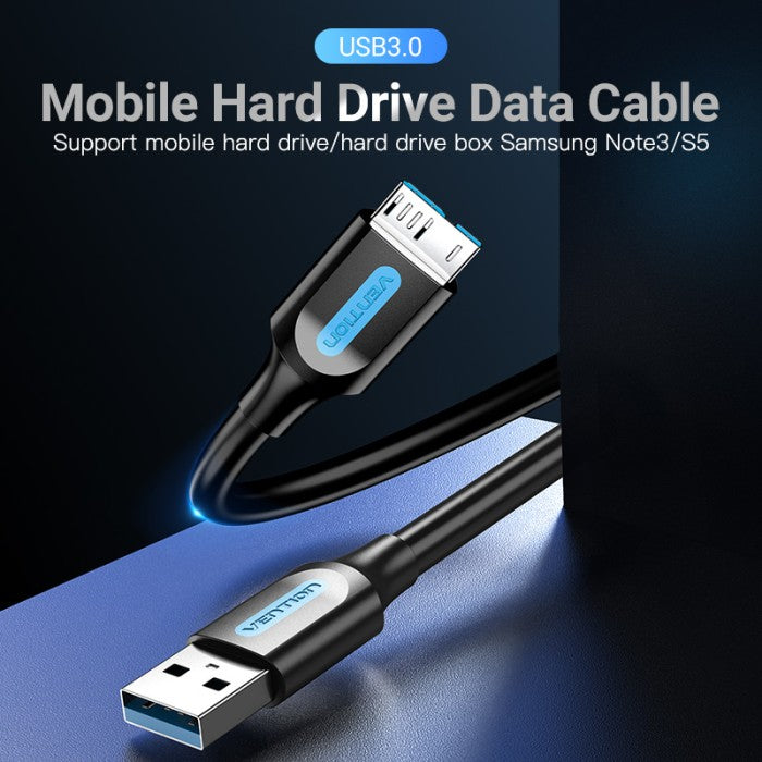 Vention Kabel Data USB 3.0 Micro B to Hardisk - COP