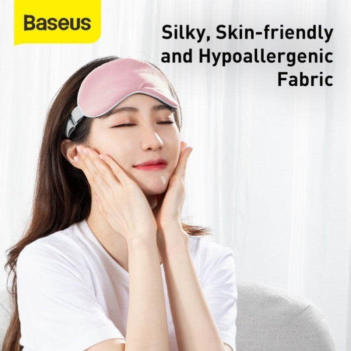 Baseus Thermal Series Eye Cover with 2 Packs of Hot Patch - Merah Muda