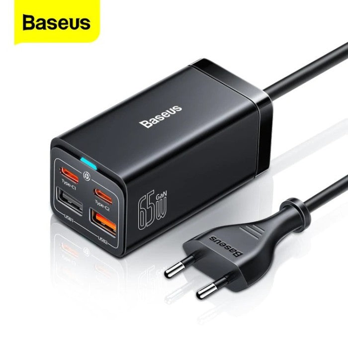 BASEUS GaN3 Pro Desktop Fast Charger 2C+2U 65W EU CCGP
