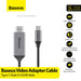 BASEUS Video Type-C Male To HD4K Male Adapter Cable 1.8M CATSY