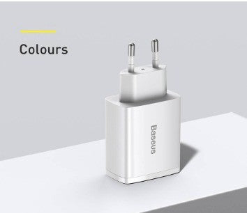 Baseus Compact Quick Charger 2U+C 30W EU-CCXJ-E0