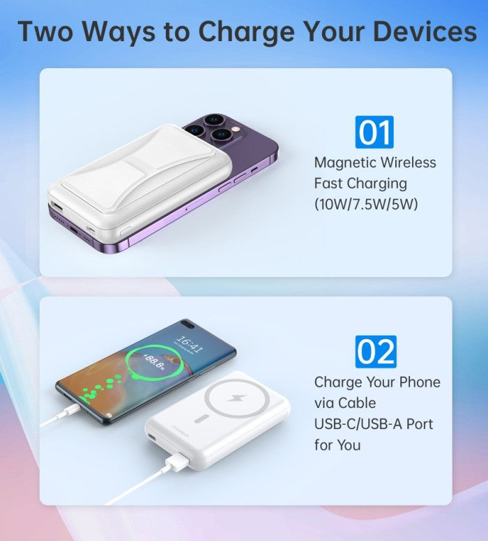 Choetech B663 PowerBank 10000mAh Wireless Magnetic Charging 10W