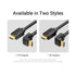 Vention Kabel HDMI 2.0 Right Angle Cable 270 Degree 4K 60Hz 3D High Speed   - AAQ