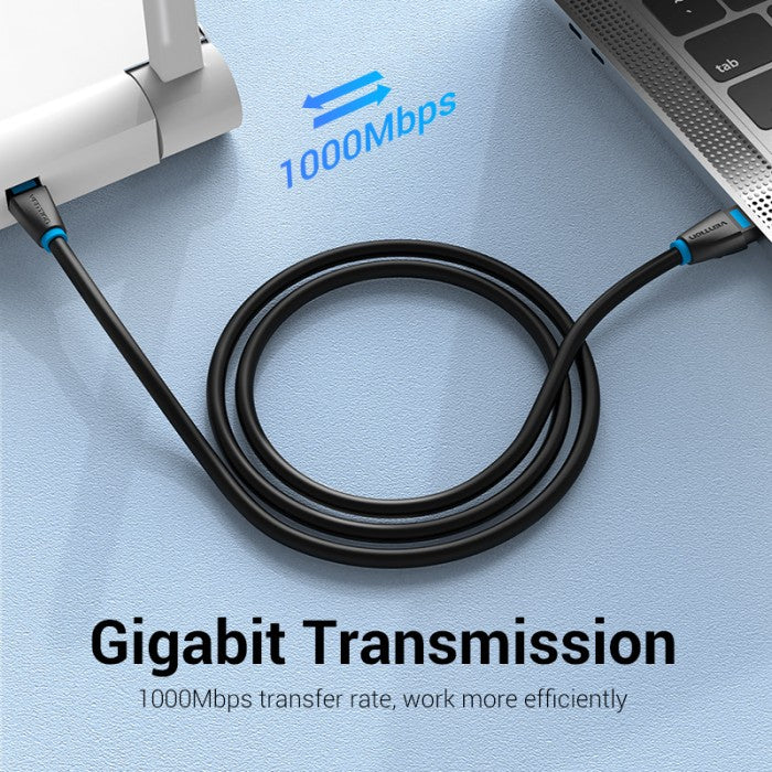 Vention Kabel Lan Cat6 Cat.6 UTP Ethernet Patch Cord Cable 1000Mbps 250Mhz 1M 2M 3M 5M 8M 10M - IBK