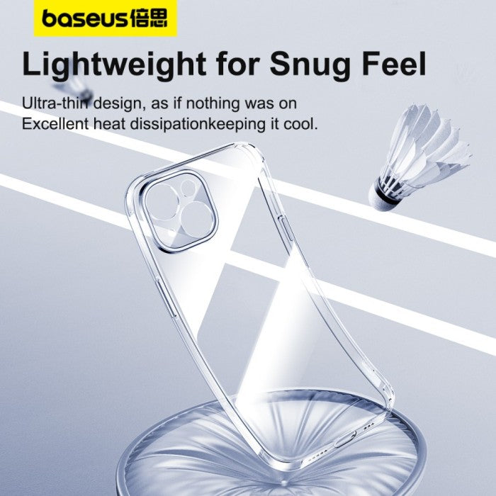 Baseus Simple Series II Phone Case for iP 15 Pro Max, Clear
