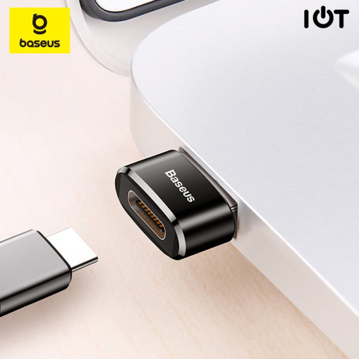 BASEUS OTG Mini Type-C female to USB male adapter converter-CAAOTG-01